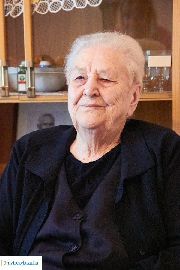 Szépkorú köszöntése - Magera Mihályné