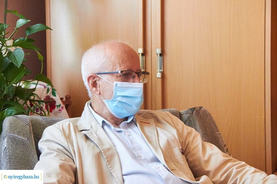 Szépkorú köszöntése - Magera Mihályné