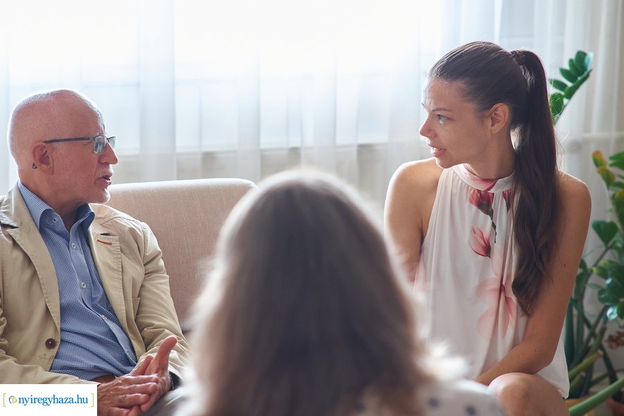 Szépkorú köszöntése Makara Sándorné