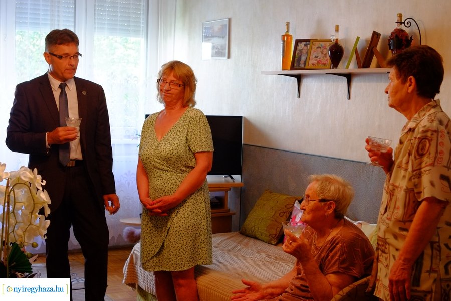 Szépkorú köszöntése - Orbán Sándorné 20230720