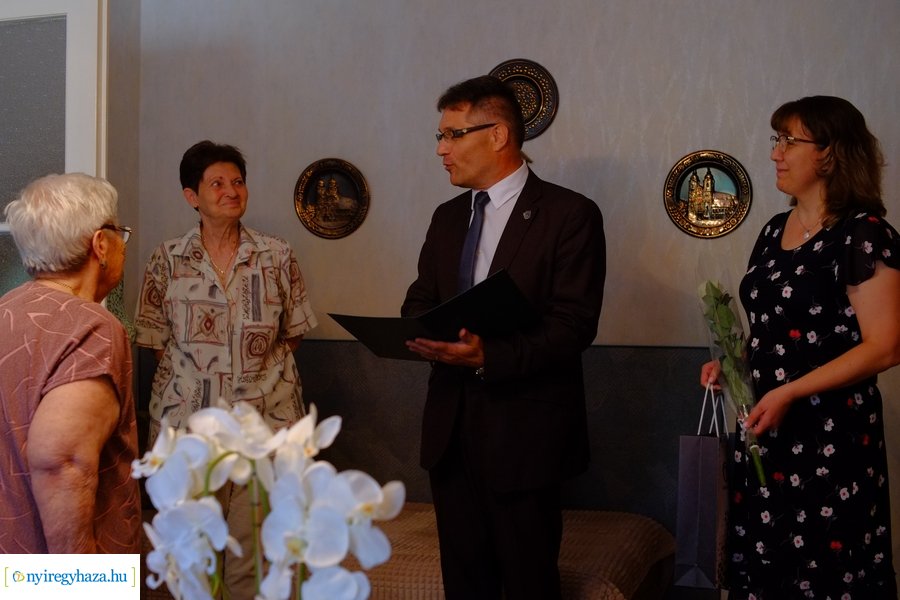 Szépkorú köszöntése - Orbán Sándorné 20230720