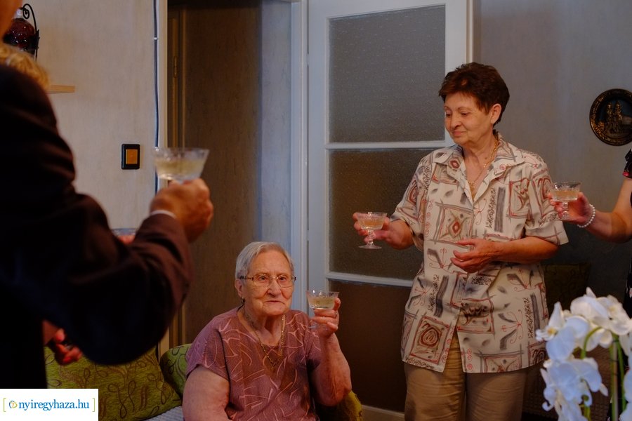 Szépkorú köszöntése - Orbán Sándorné 20230720