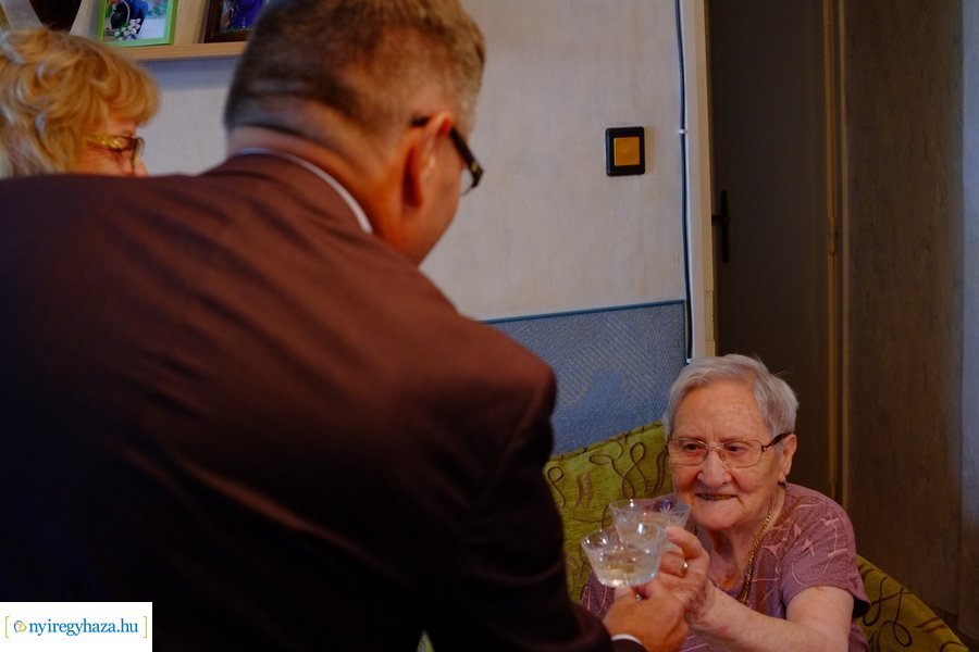 Szépkorú köszöntése - Orbán Sándorné 20230720