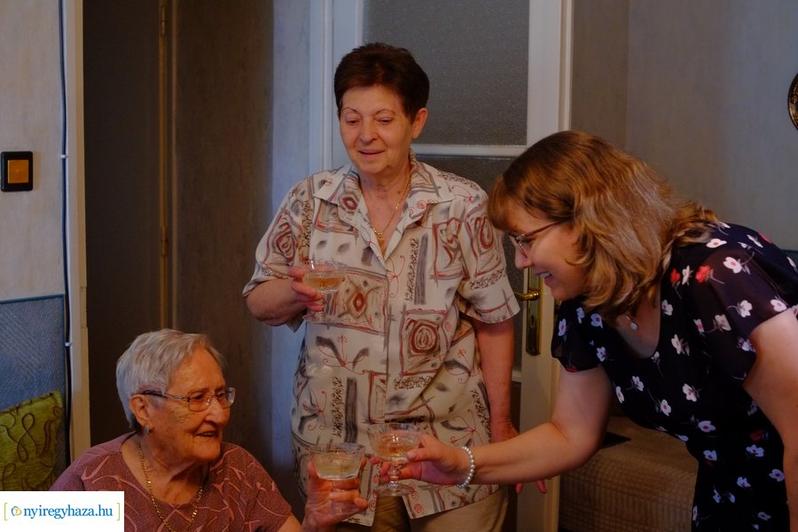 Szépkorú köszöntése - Orbán Sándorné 20230720