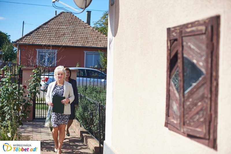 Szépkorú köszöntése - Papp Mihály