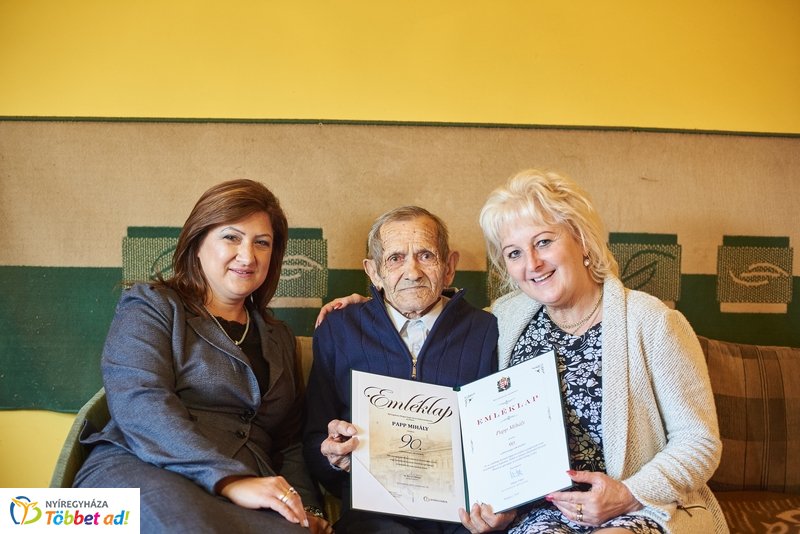 Szépkorú köszöntése - Papp Mihály