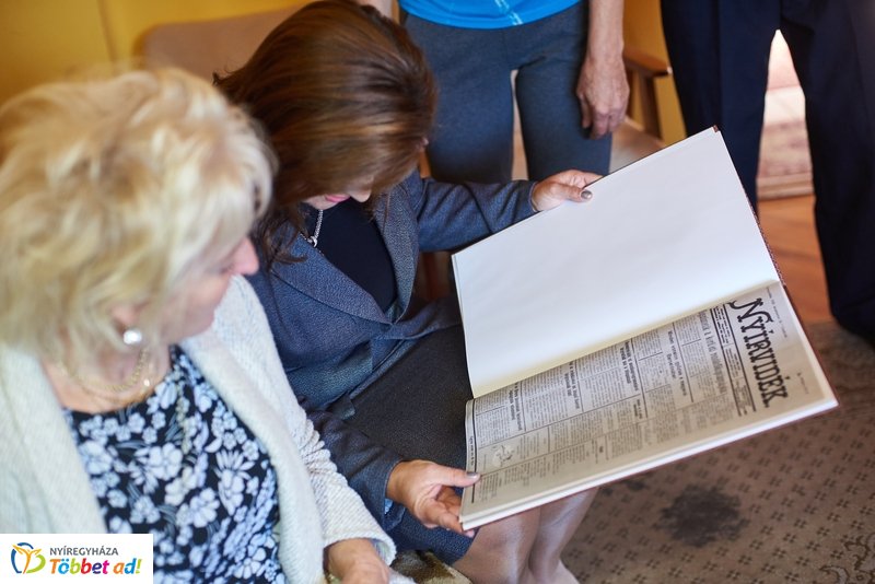 Szépkorú köszöntése - Papp Mihály