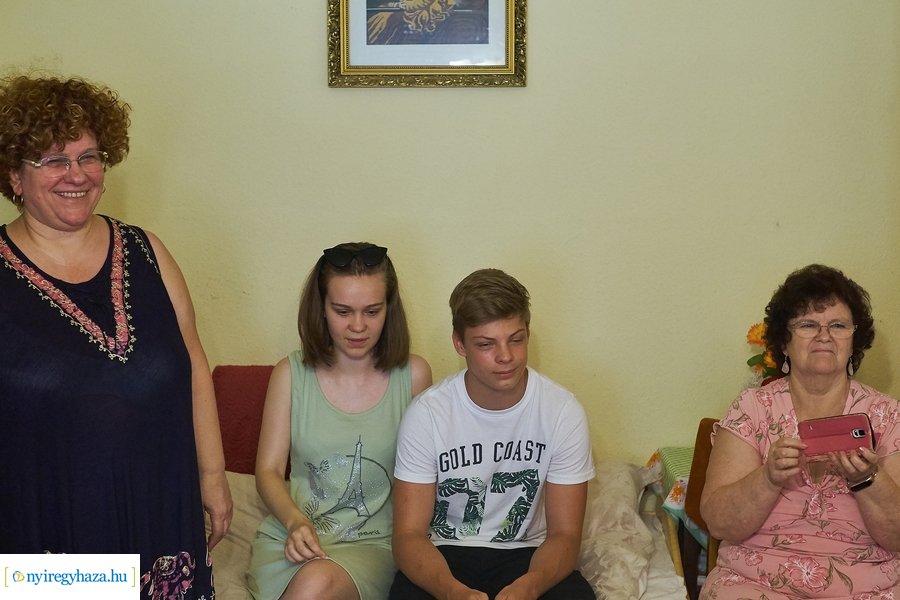 Szépkorú köszöntése - Pásztor Jánosné