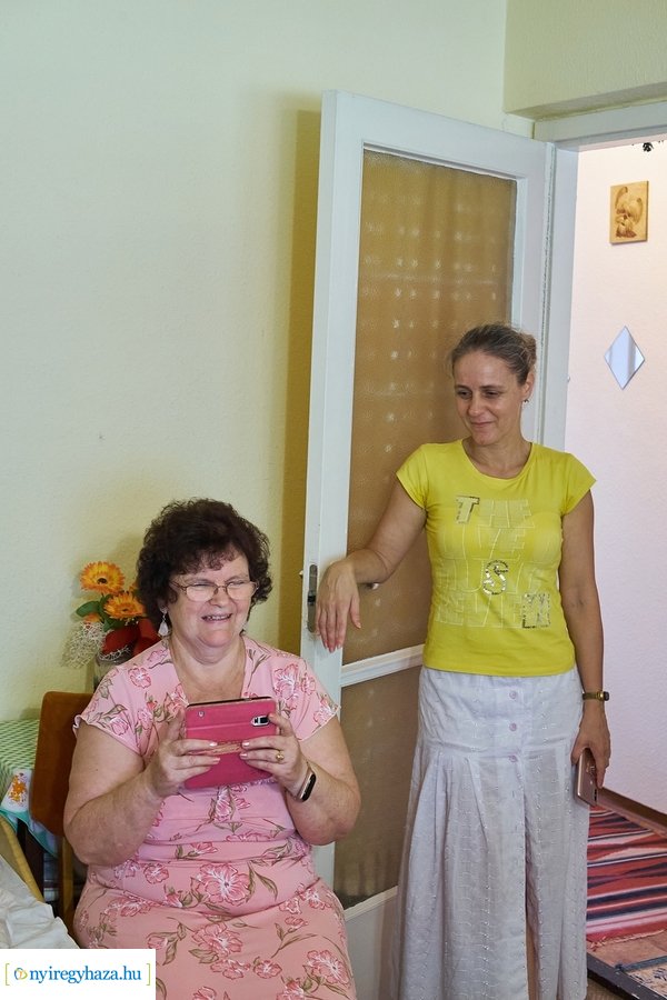 Szépkorú köszöntése - Pásztor Jánosné