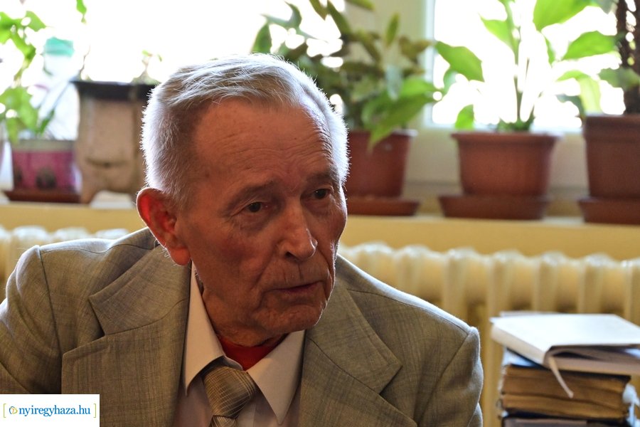 Szépkorú köszöntése Ráthy László