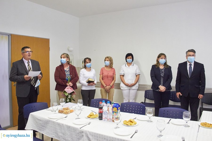 Szépkorú köszöntése - Ribár Jánosné