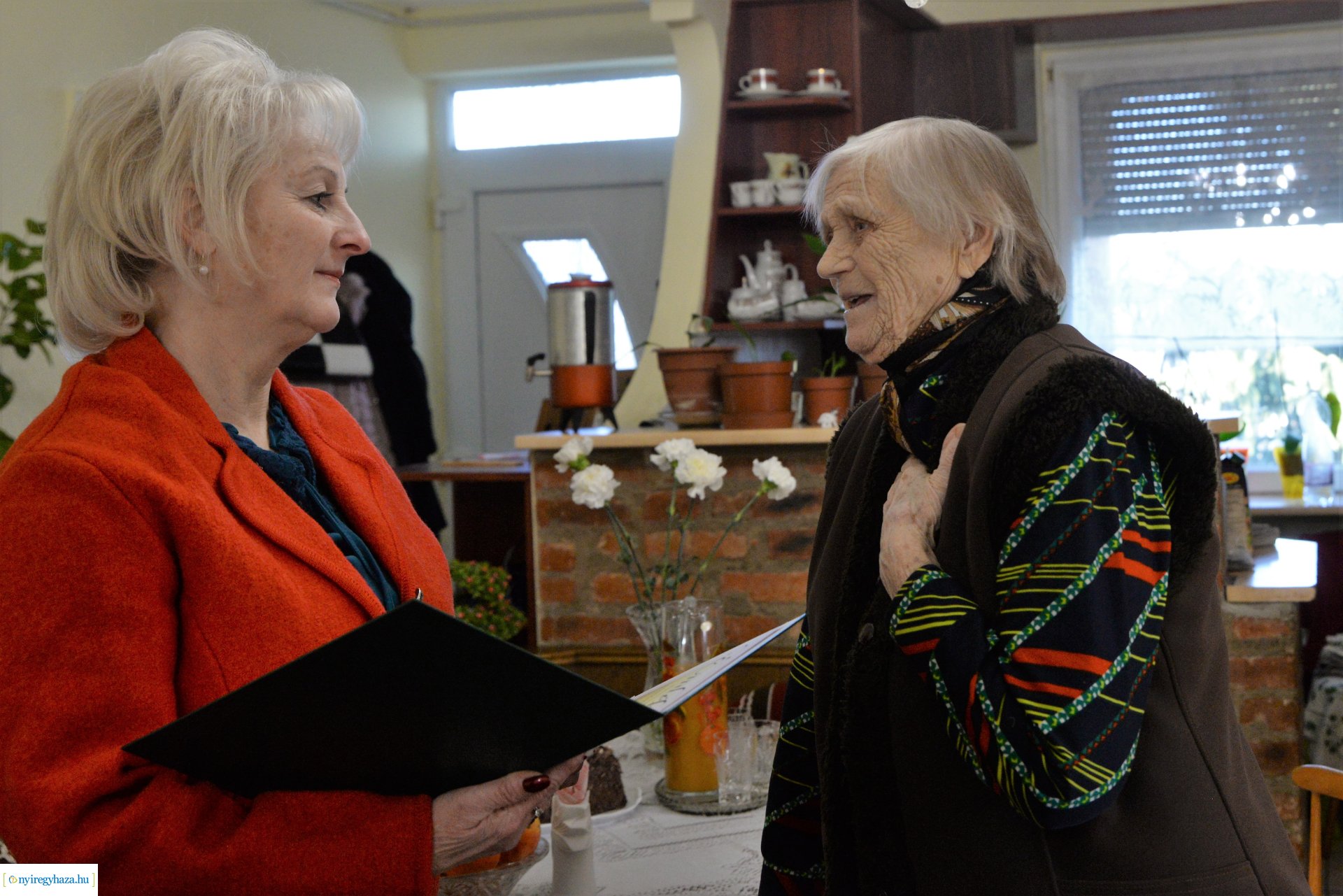 Szépkorú köszöntése - Sándor Vaszilina Mihajlivna