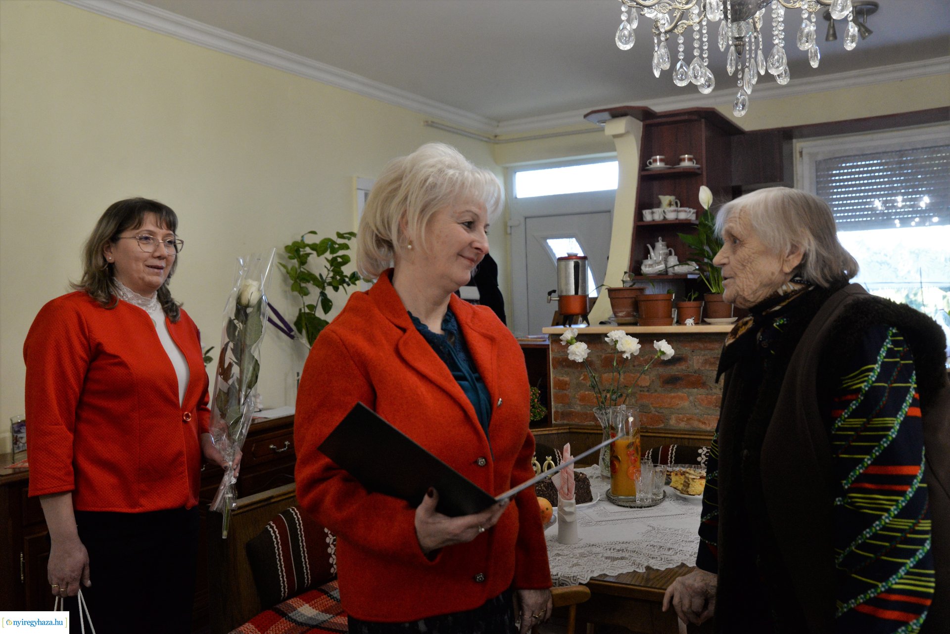 Szépkorú köszöntése - Sándor Vaszilina Mihajlivna