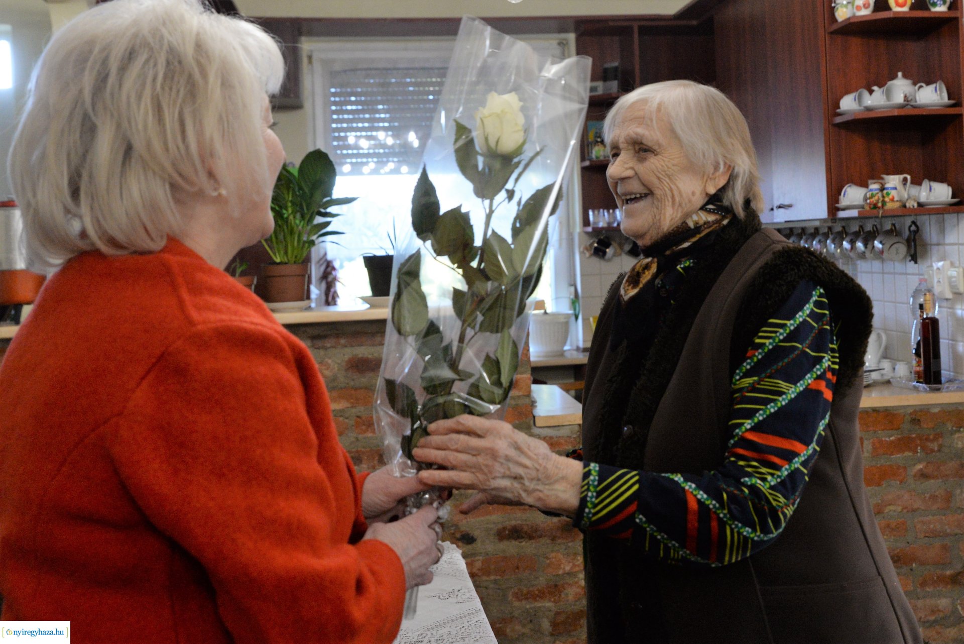 Szépkorú köszöntése - Sándor Vaszilina Mihajlivna