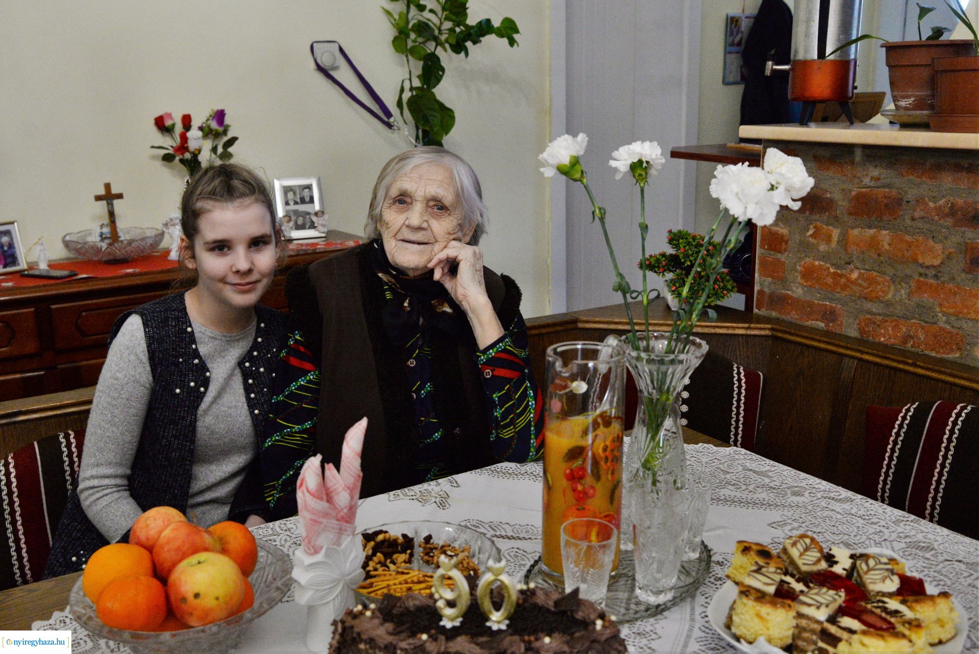 Szépkorú köszöntése - Sándor Vaszilina Mihajlivna