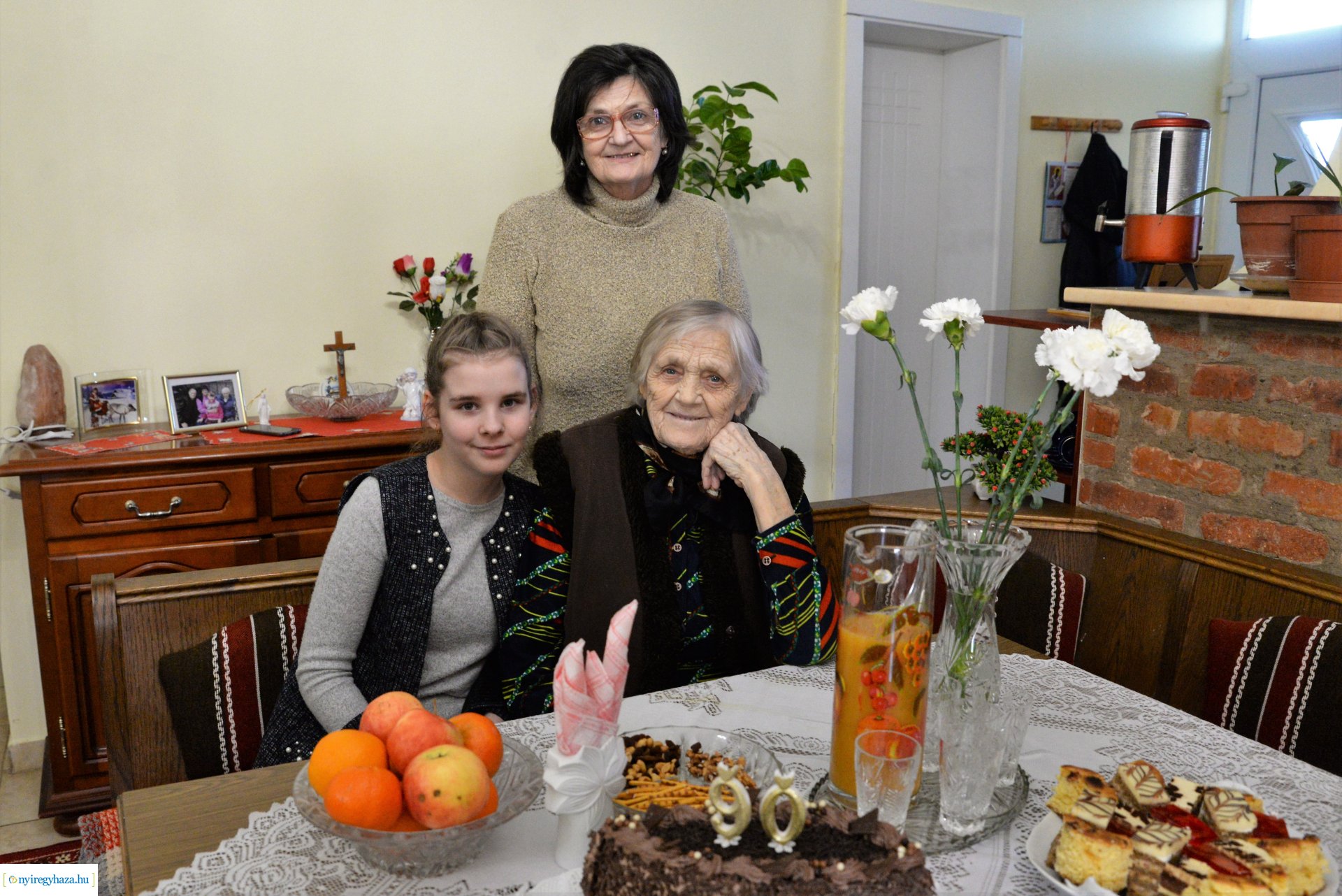 Szépkorú köszöntése - Sándor Vaszilina Mihajlivna