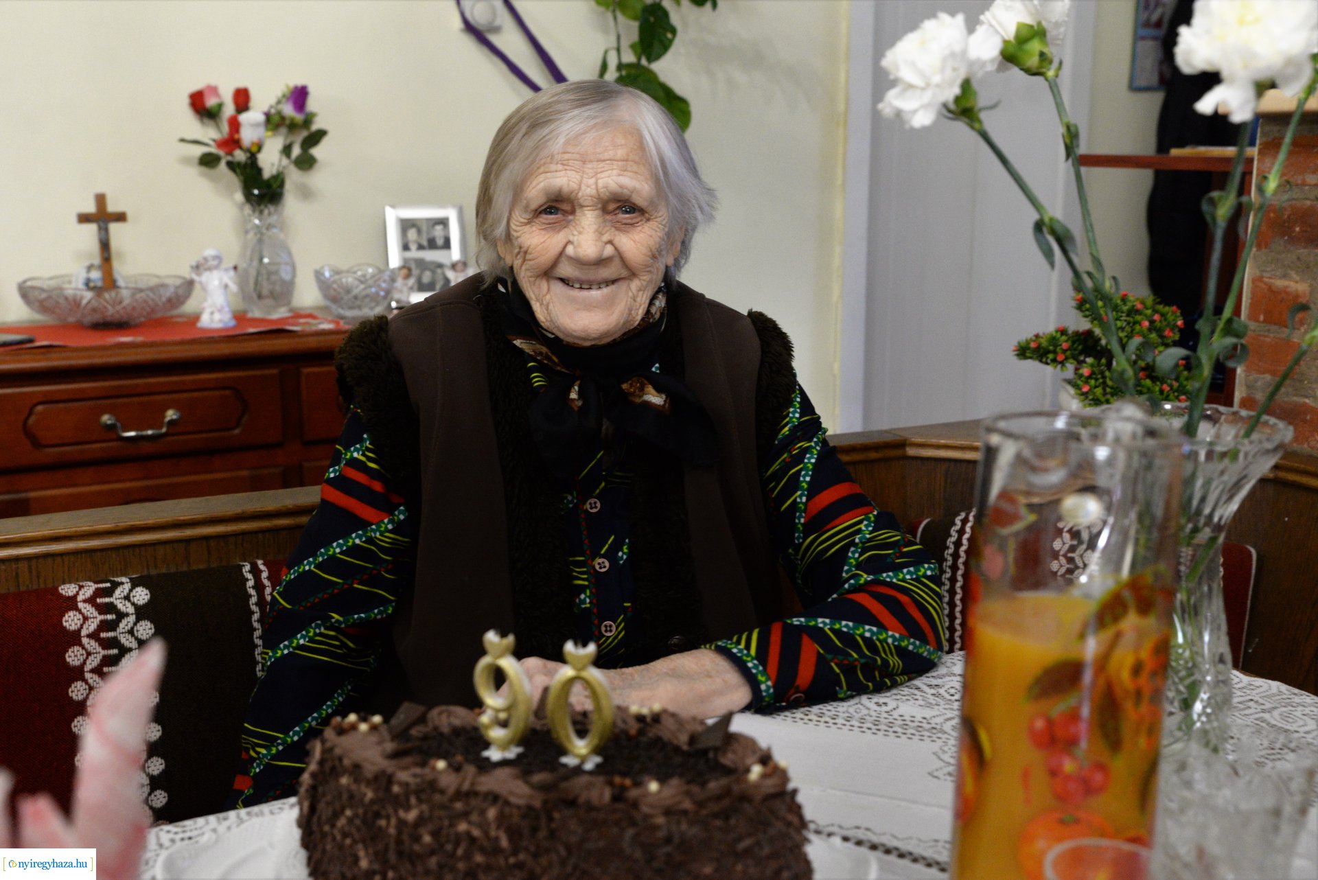 Szépkorú köszöntése - Sándor Vaszilina Mihajlivna