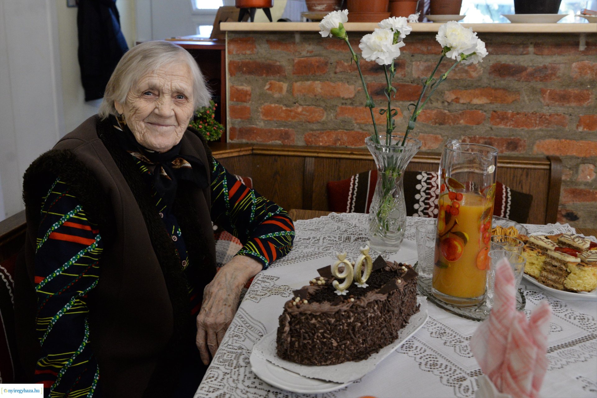 Szépkorú köszöntése - Sándor Vaszilina Mihajlivna