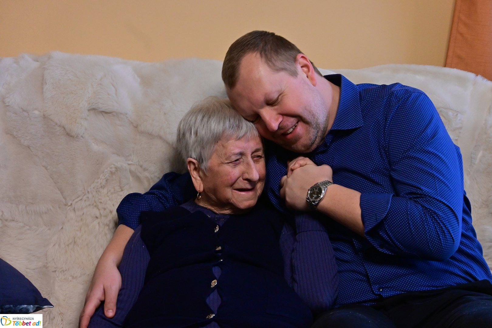 Szépkorú köszöntése - Szabó Györgyné