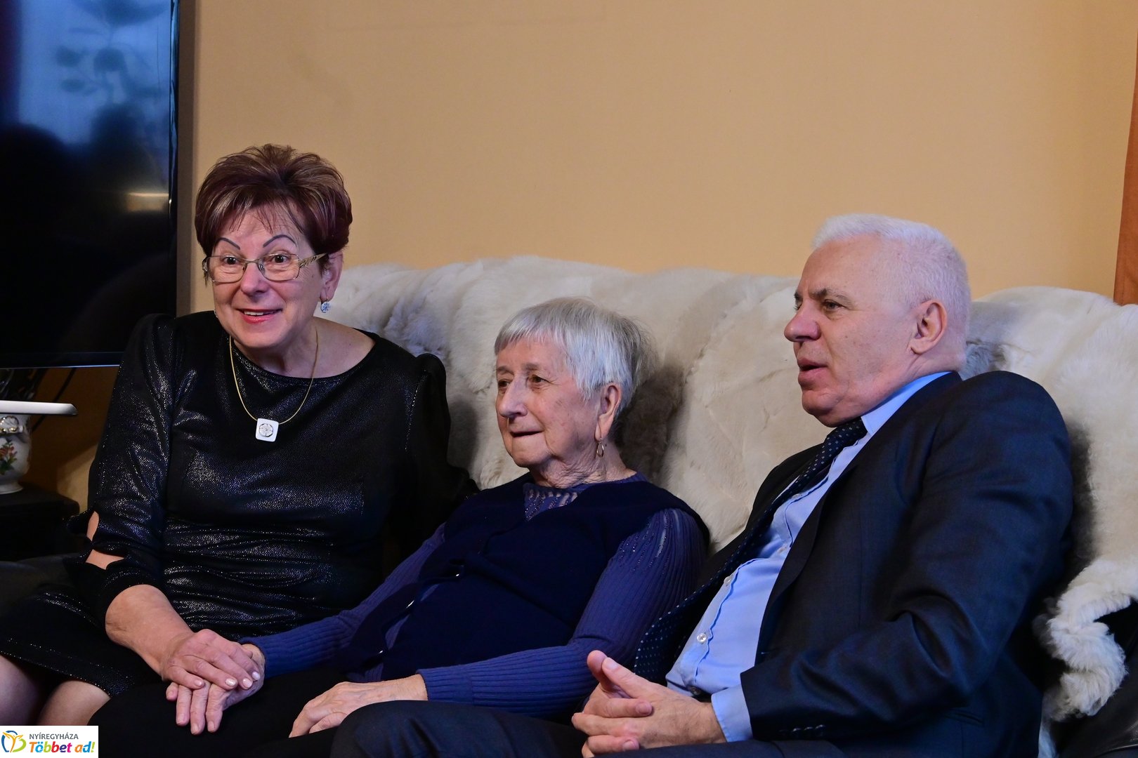 Szépkorú köszöntése - Szabó Györgyné