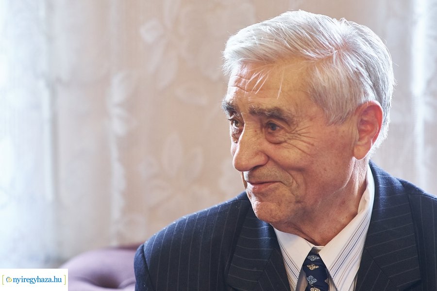 Szépkorú köszöntése - Szabó László