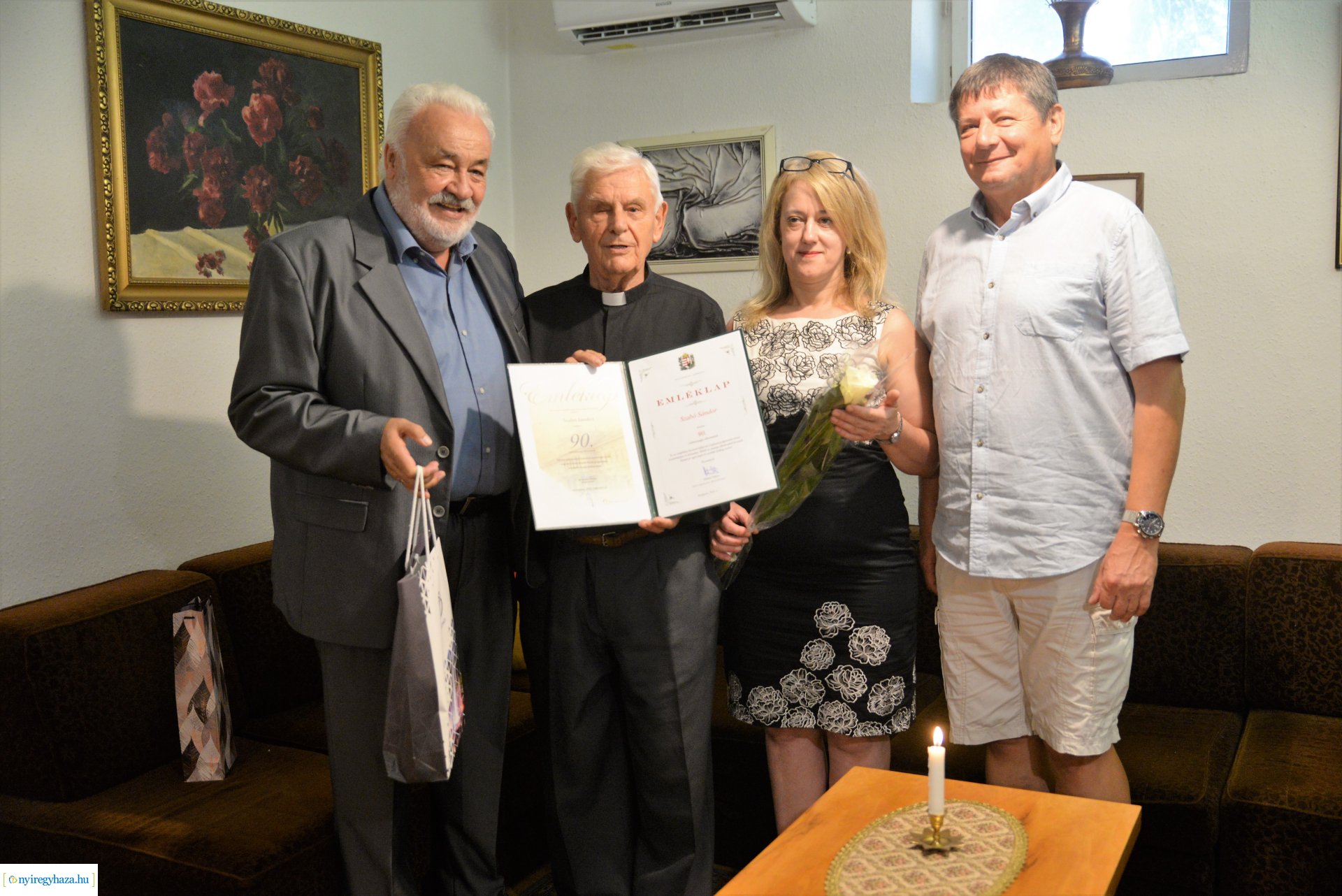 Szépkorú köszöntése - Szabó Sándor 90. születésnapja 