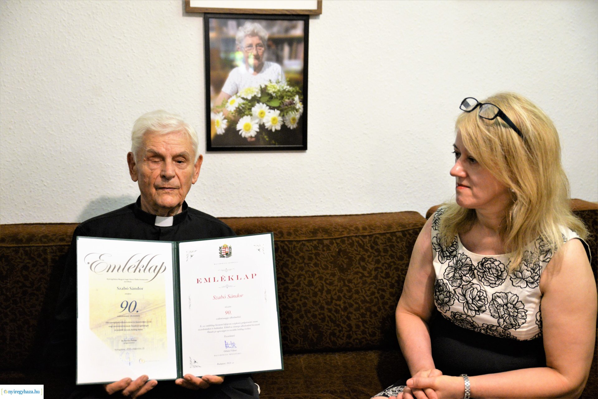 Szépkorú köszöntése - Szabó Sándor 90. születésnapja 