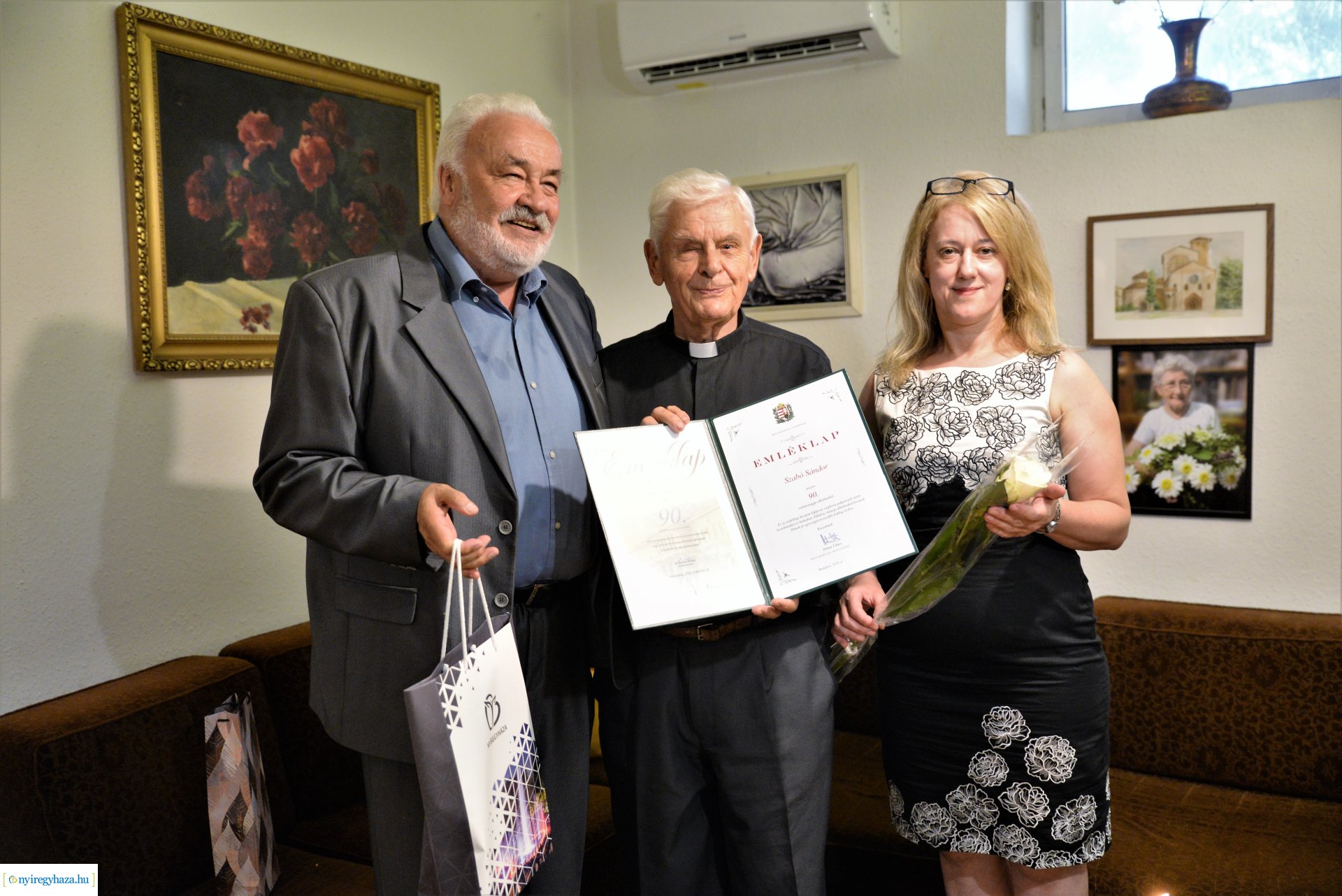 Szépkorú köszöntése - Szabó Sándor 90. születésnapja 