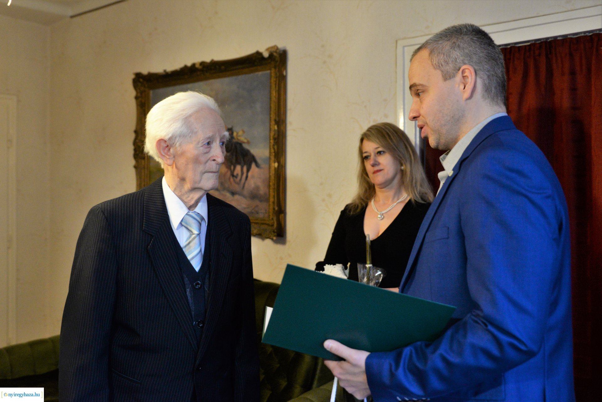 Szépkorú köszöntése - Takács Kálmán