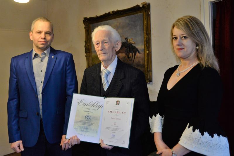 Szépkorú köszöntése - Takács Kálmán