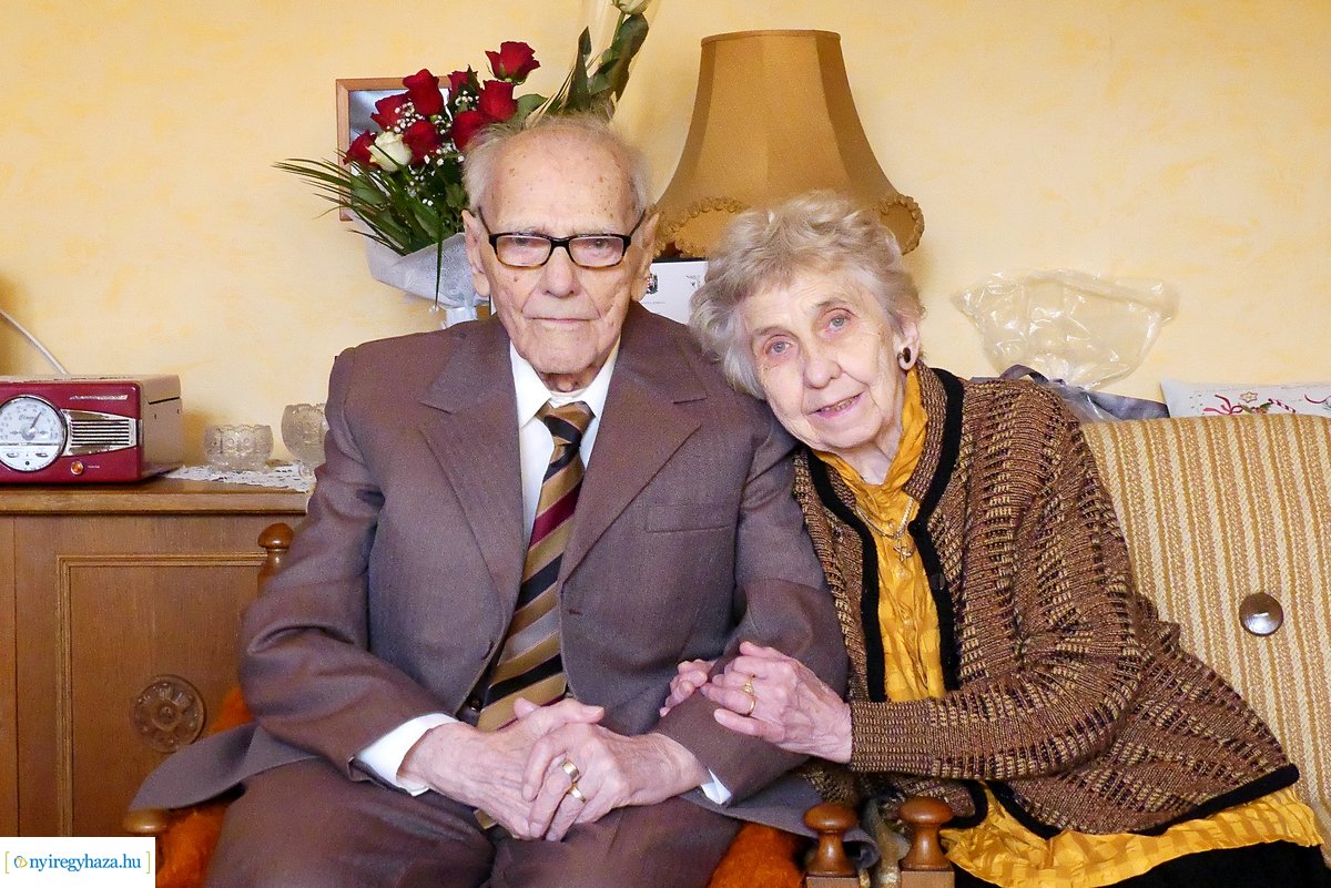 Szépkorú köszöntése Tervey Zoltán Károly