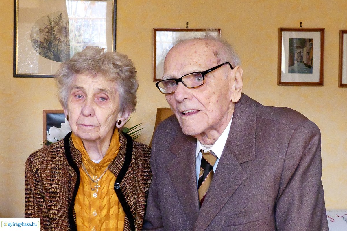 Szépkorú köszöntése Tervey Zoltán Károly