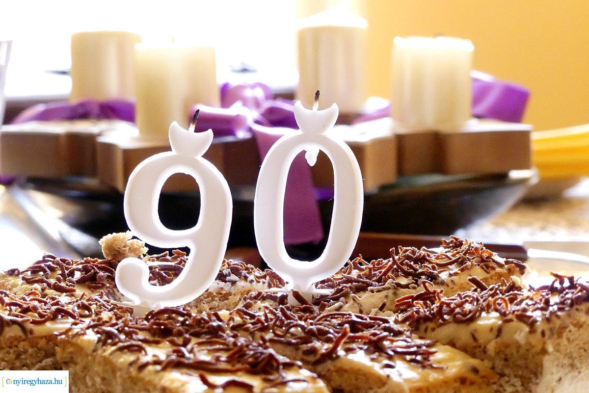 Szépkorú köszöntése Tervey Zoltán Károly