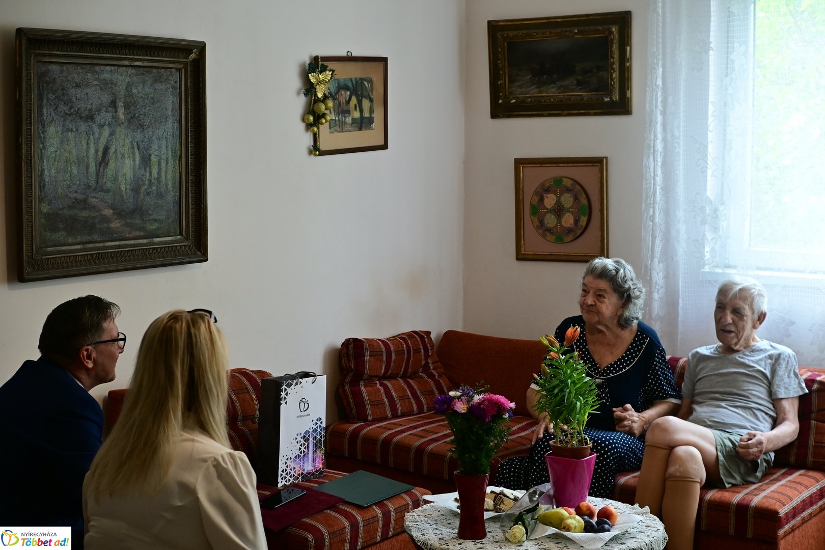 Szépkorú köszöntése Ujváry Józsefné - 2026 szeptember