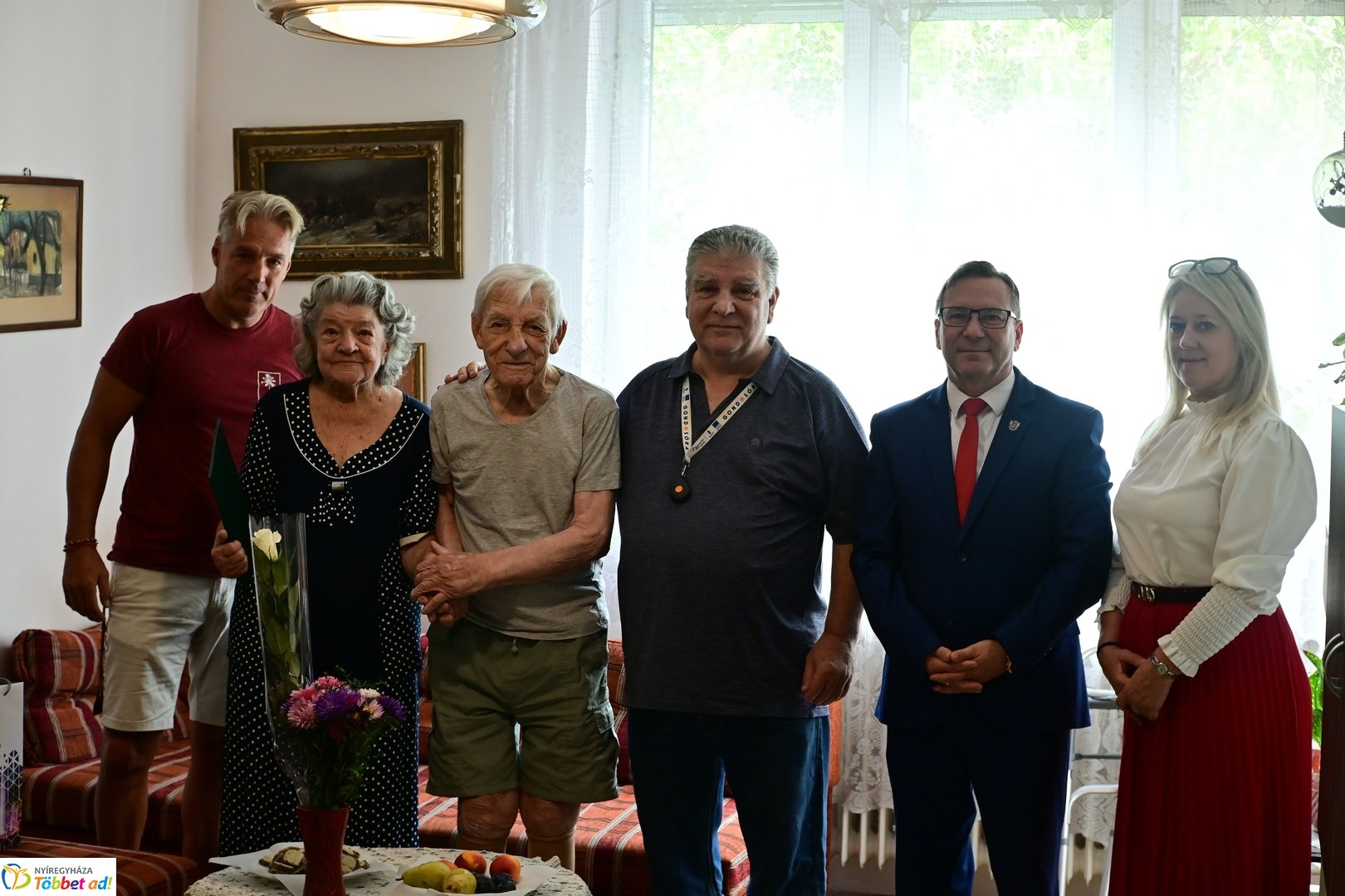 Szépkorú köszöntése Ujváry Józsefné - 2026 szeptember