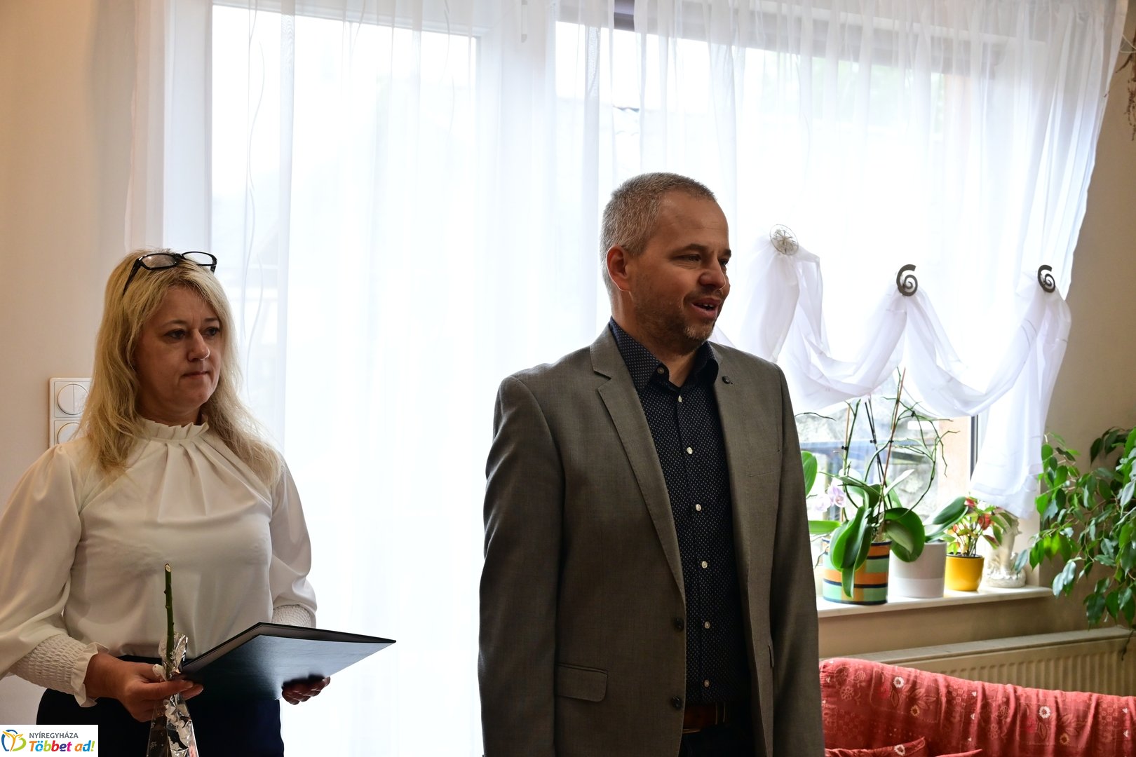 Szépkorú köszöntése - Vass György