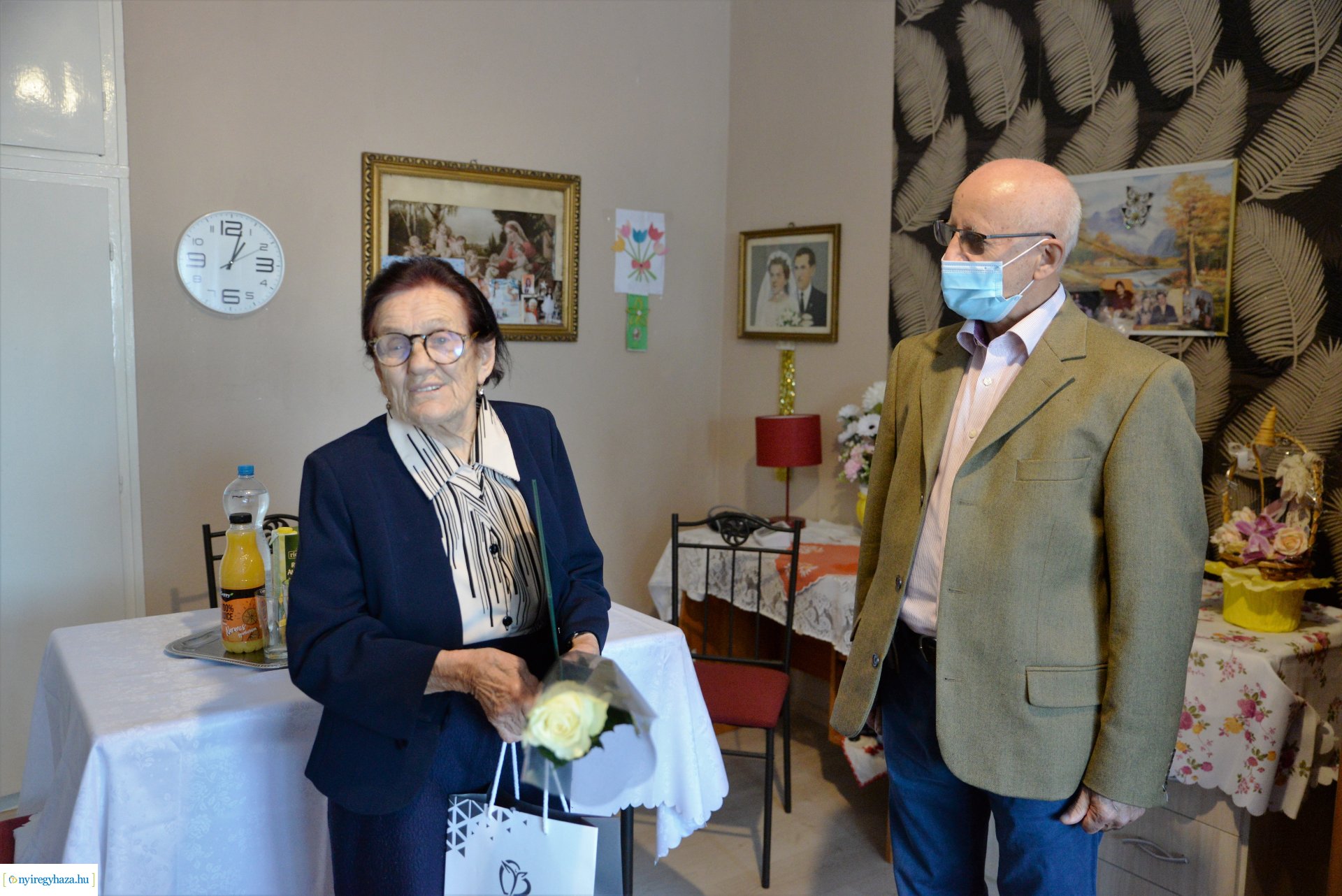 Szépkorú Kozma Ferencné köszöntése