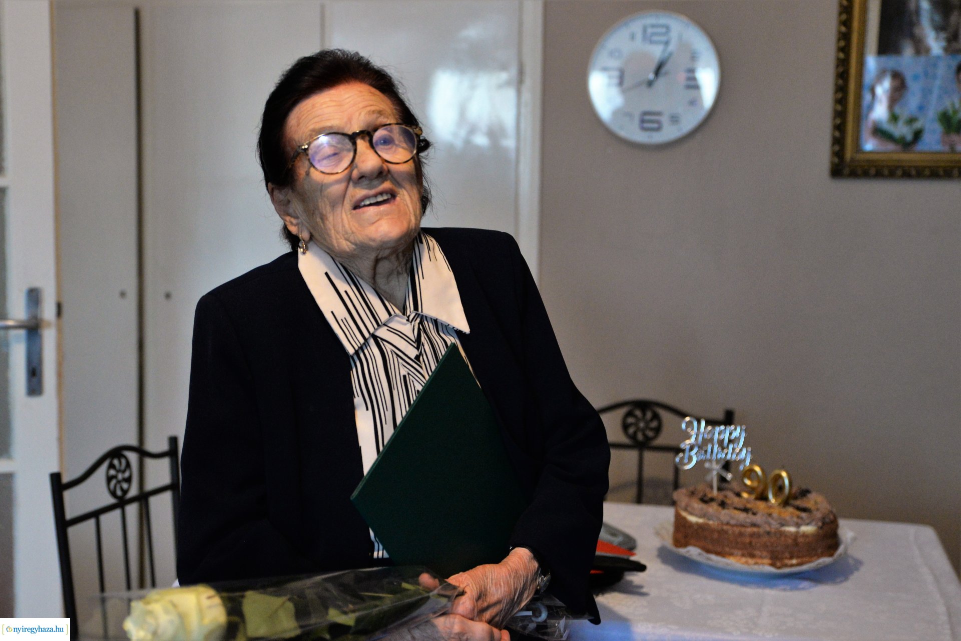 Szépkorú Kozma Ferencné köszöntése