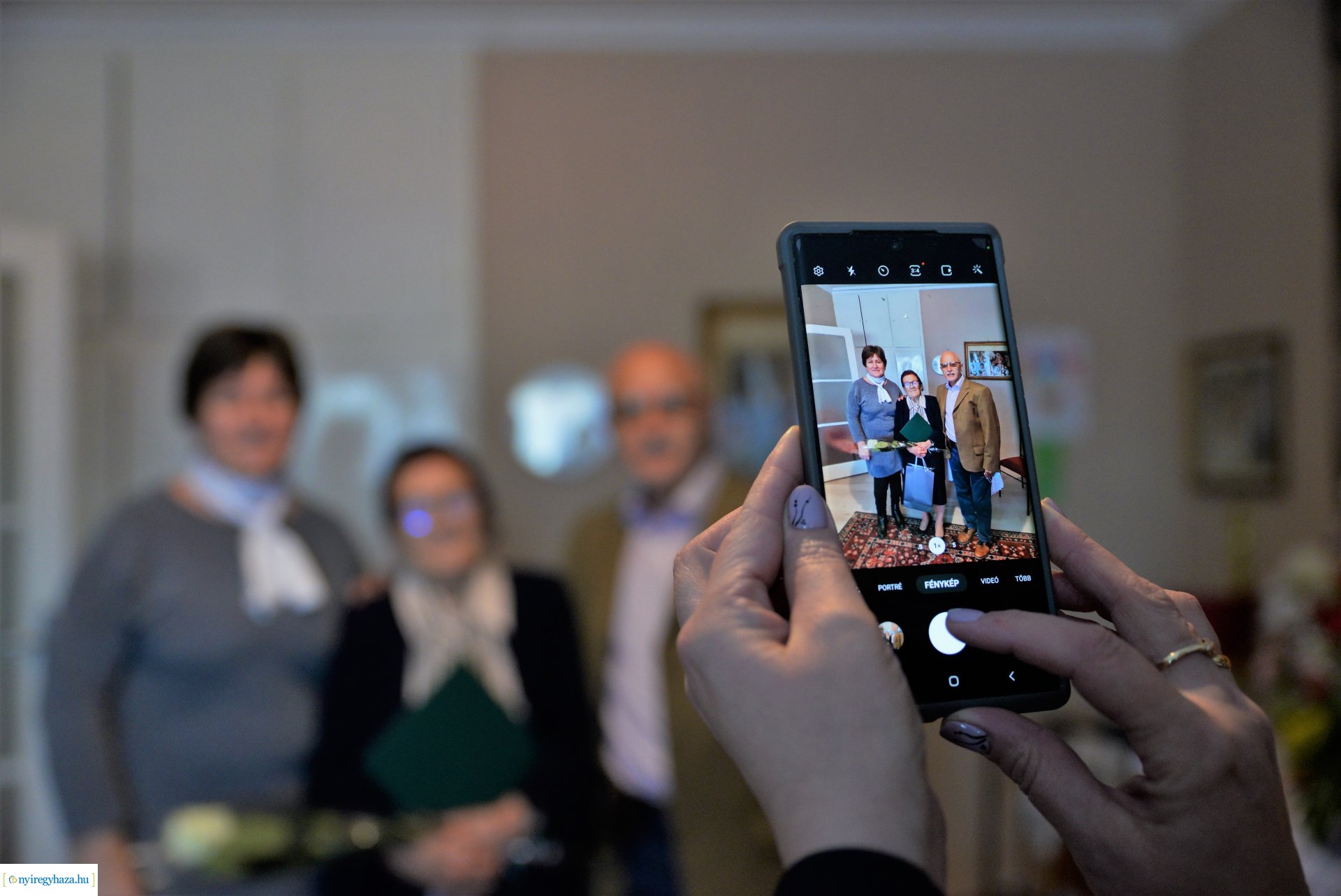 Szépkorú Kozma Ferencné köszöntése