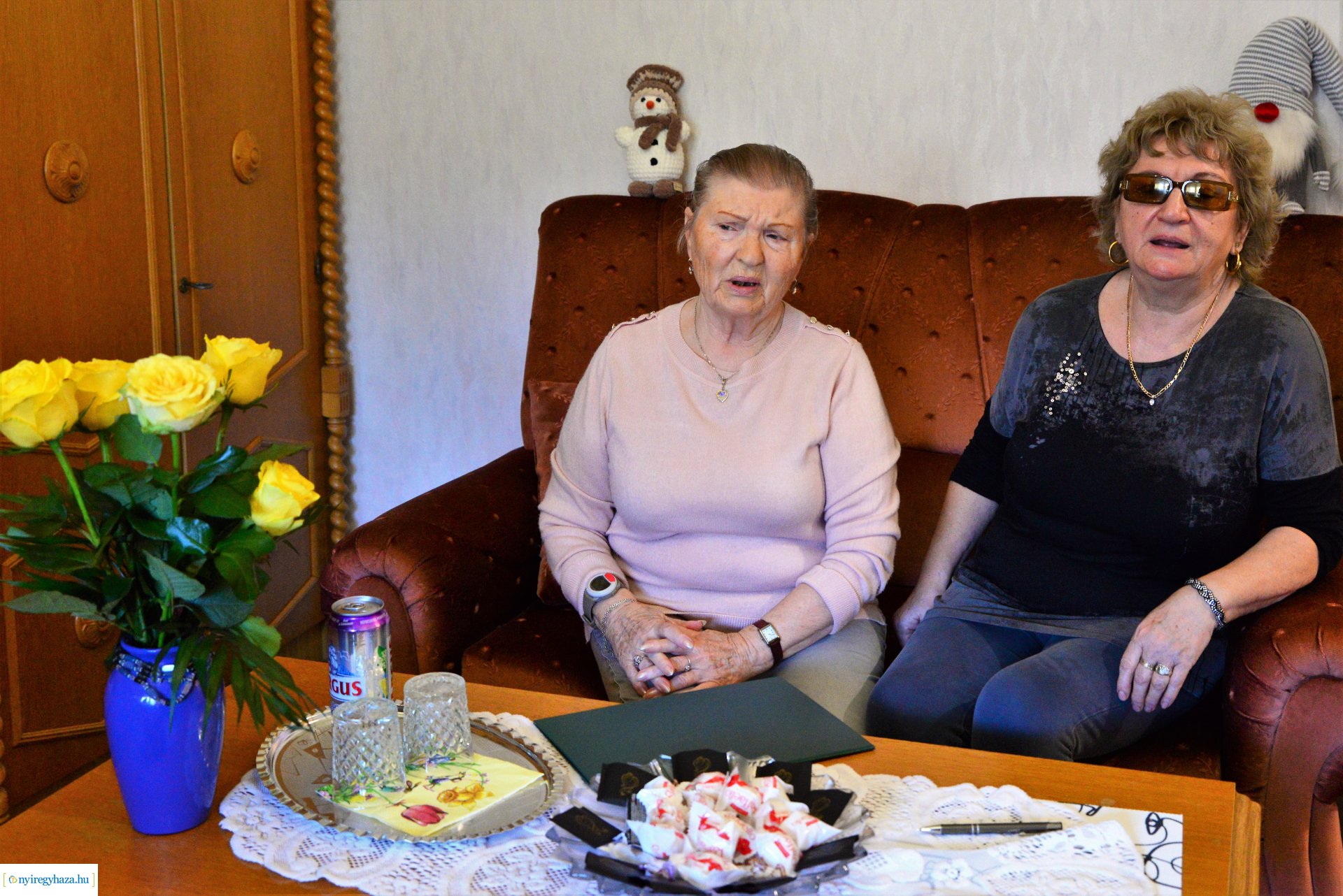 Szépkorú Varga Józsefné köszöntése