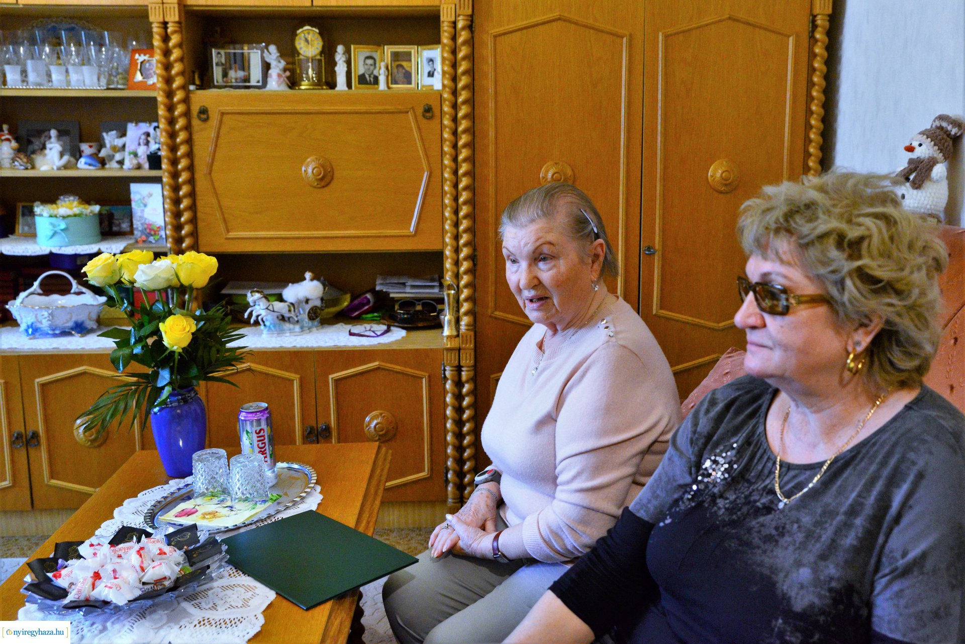 Szépkorú Varga Józsefné köszöntése