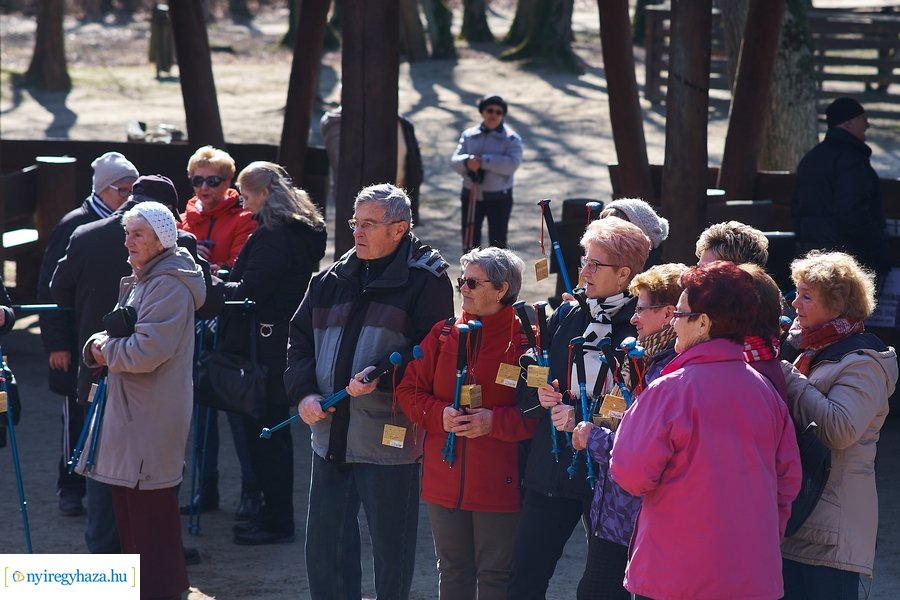 Szépkorúak első sétája az Erdei Tornapályán
