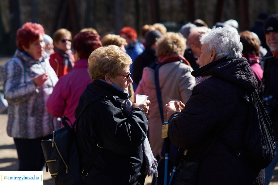 Szépkorúak első sétája az Erdei Tornapályán