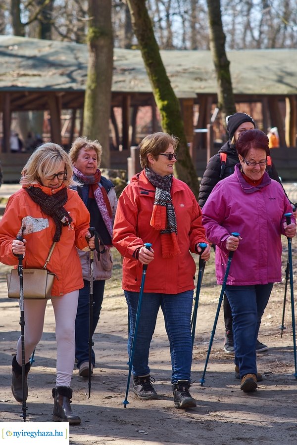 Szépkorúak első sétája az Erdei Tornapályán