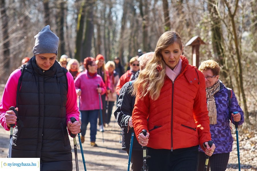 Szépkorúak első sétája az Erdei Tornapályán