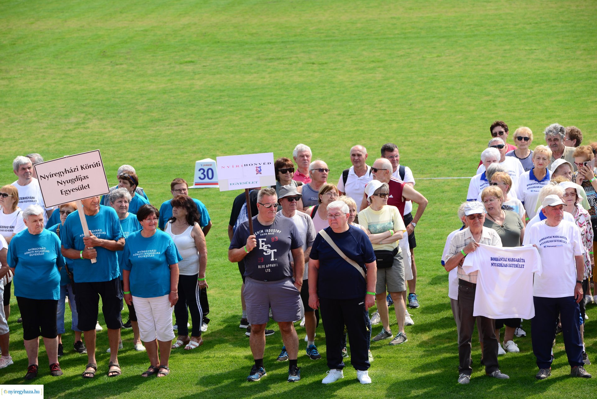 Szépkorúak sporttalálkozója - megnyitó