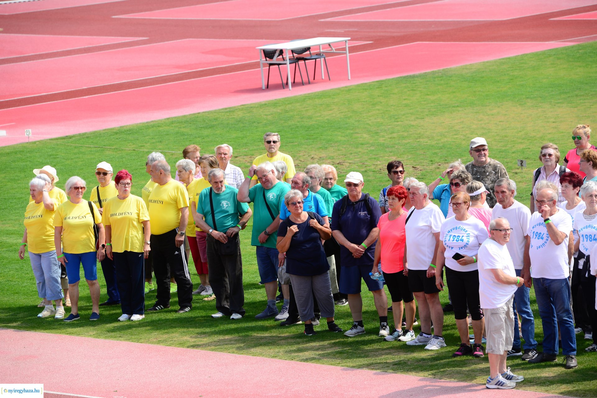 Szépkorúak sporttalálkozója - megnyitó