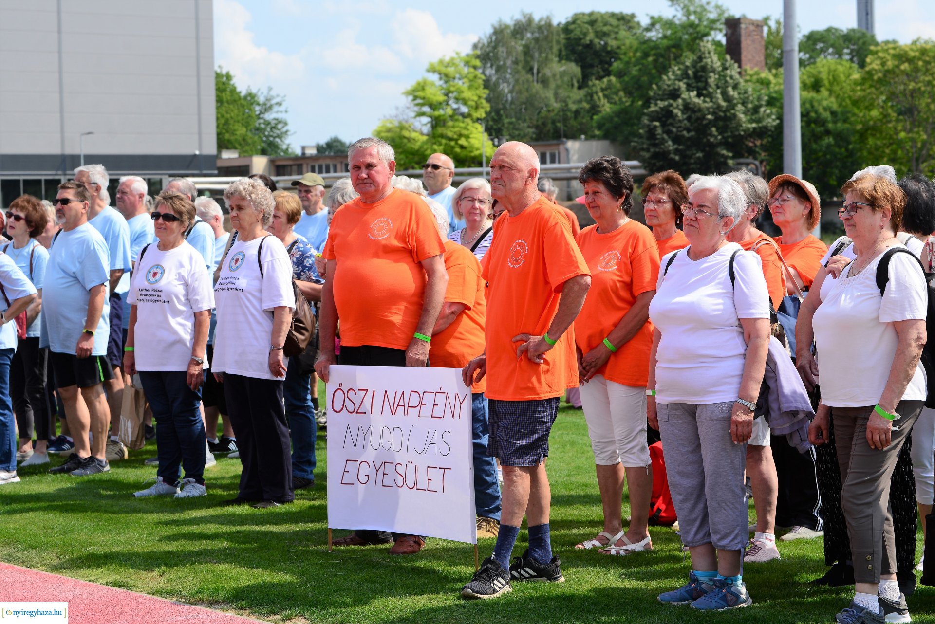 Szépkorúak sporttalálkozója - megnyitó