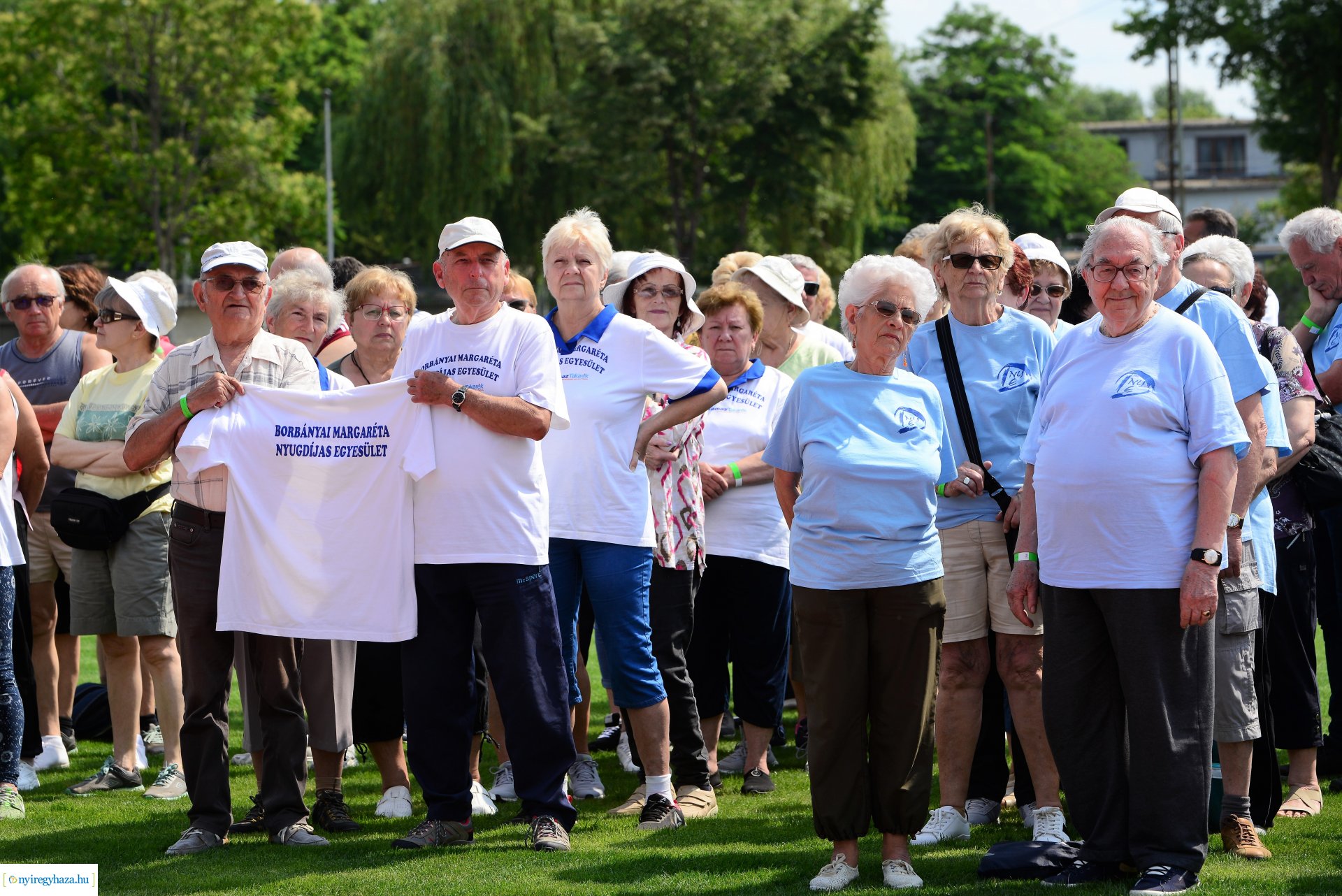 Szépkorúak sporttalálkozója - megnyitó
