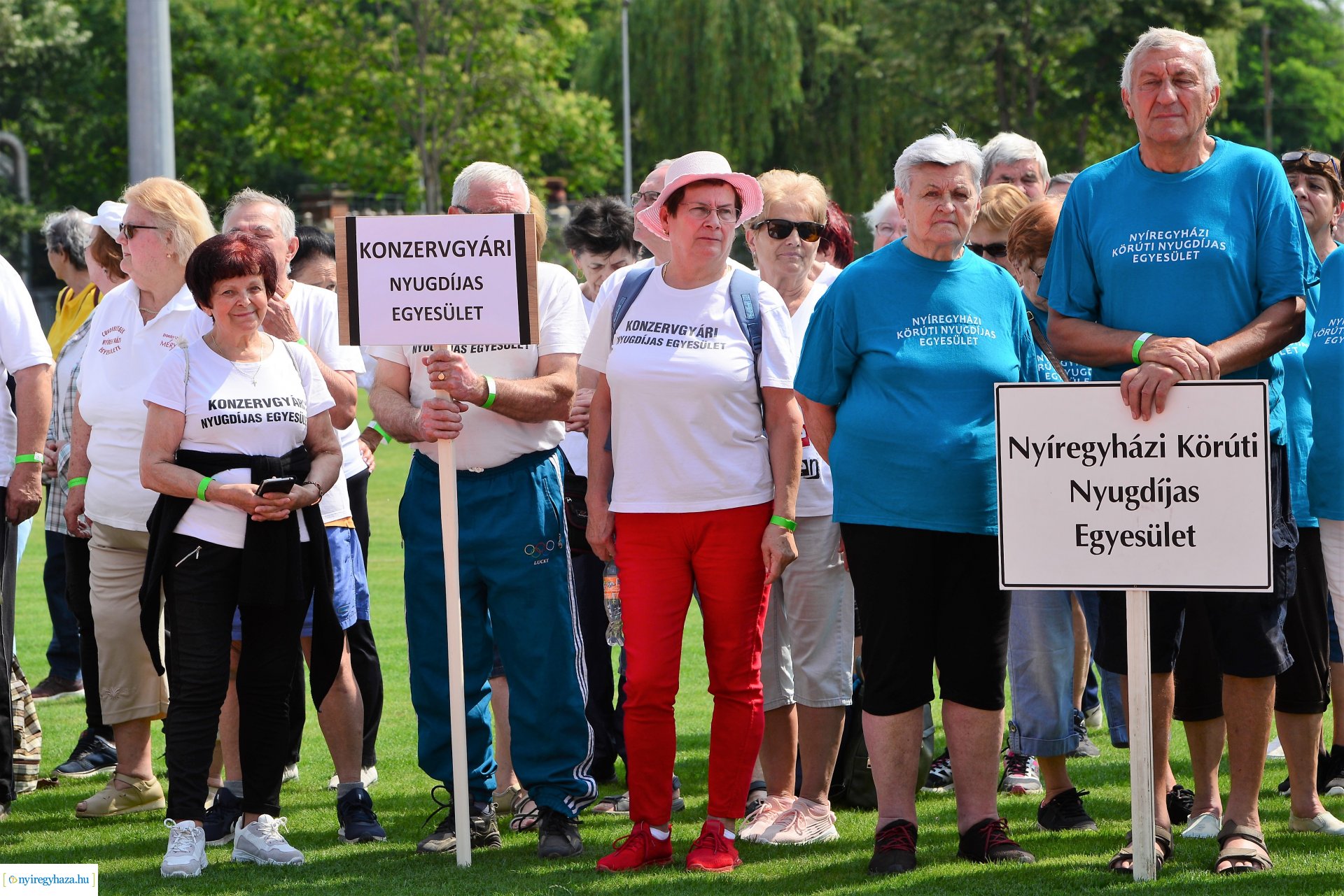 Szépkorúak sporttalálkozója - megnyitó